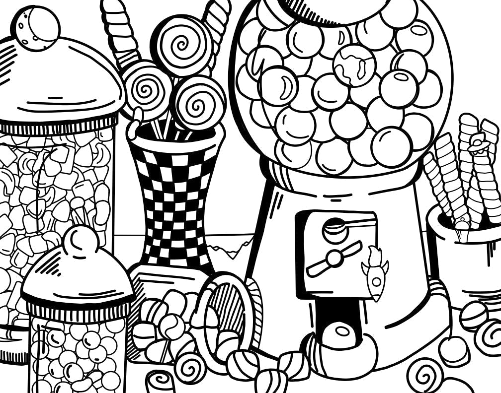 🕵️♀️✨ I Spy a Sweet Coloring Challenge! 🎨🍬
