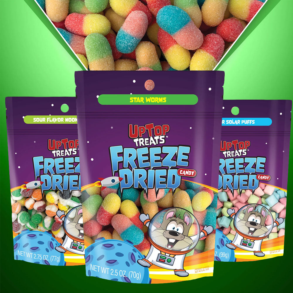 Sour Freeze-Dried Candy - Variety Pack