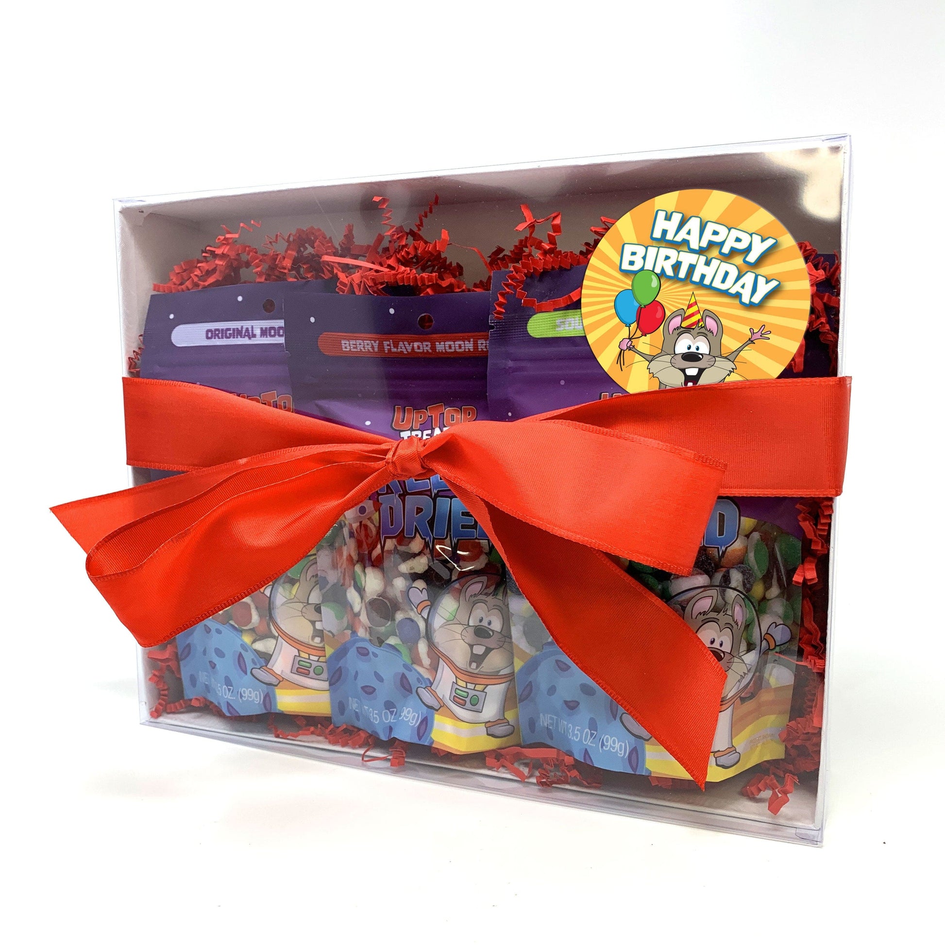 Happy Birthday themed Freeze Dried Candy Gift Box (3 Bags) – UpTop Treats
