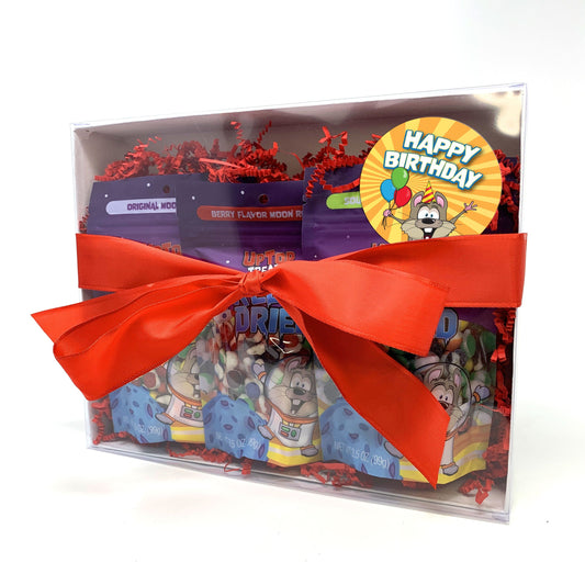 Happy Birthday themed Freeze Dried Candy Gift Box (3 Bags)