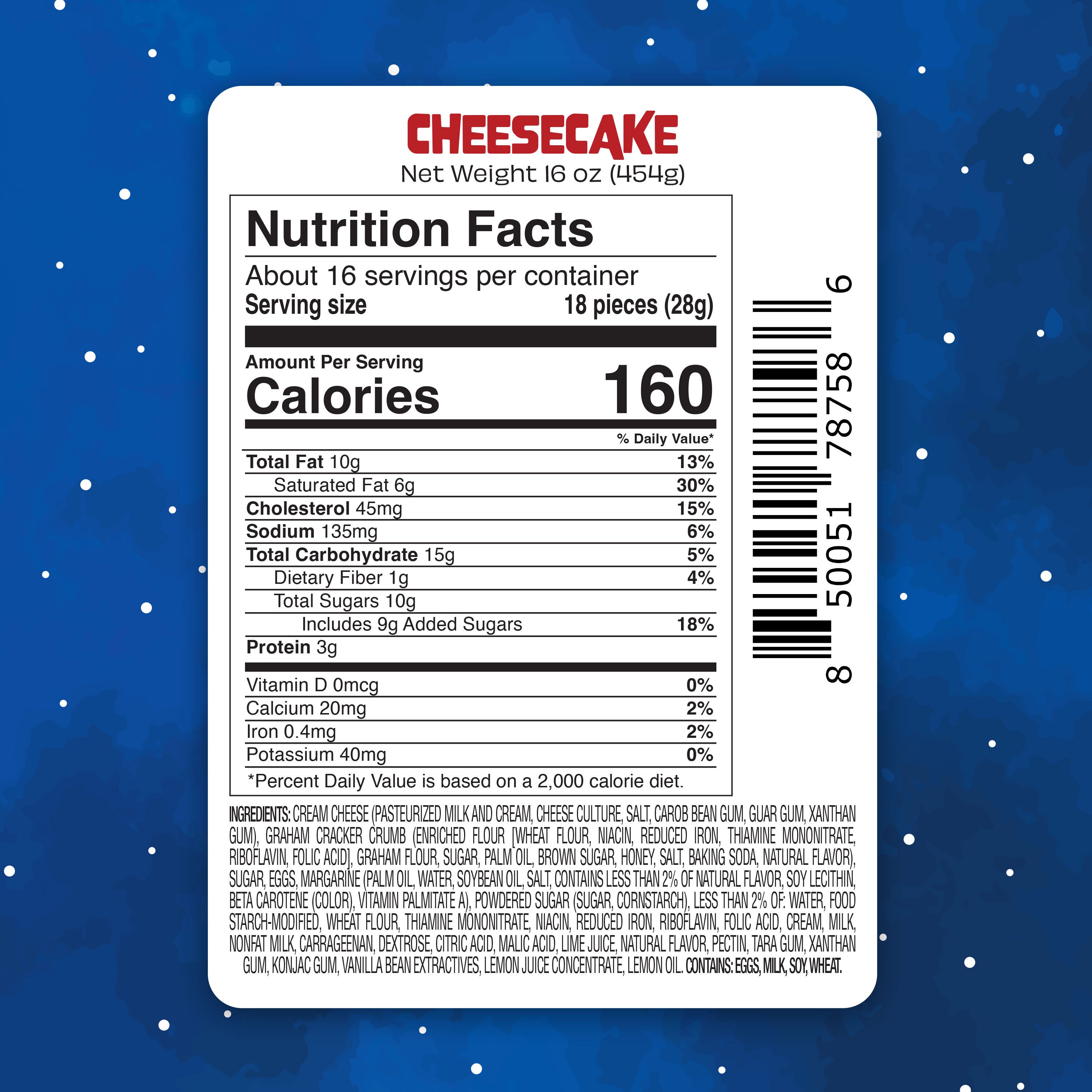 Bulk Candy - Freeze Dried Cheesecake Bites - Per Pound