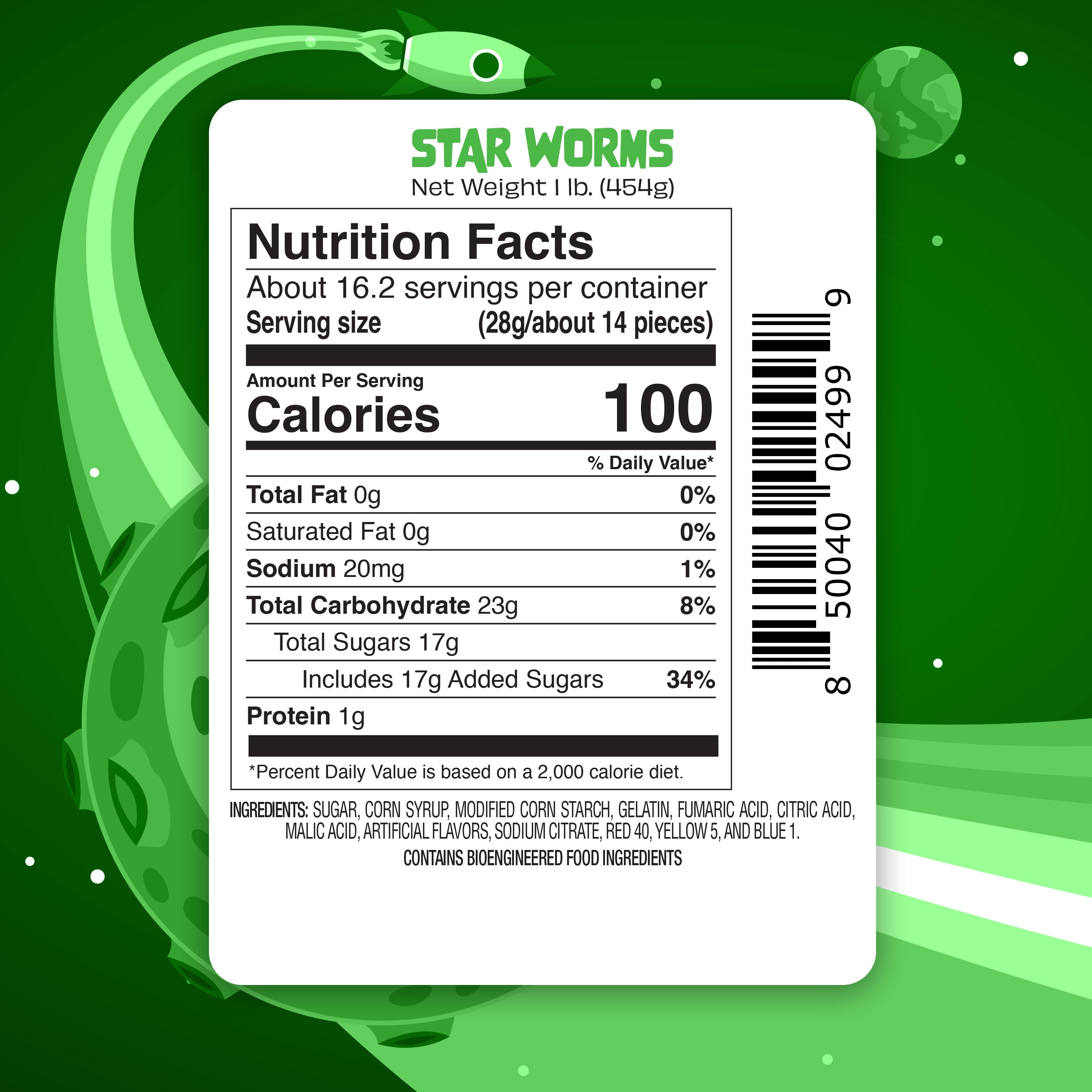 Sour Freeze-Dried Candy - Variety Pack