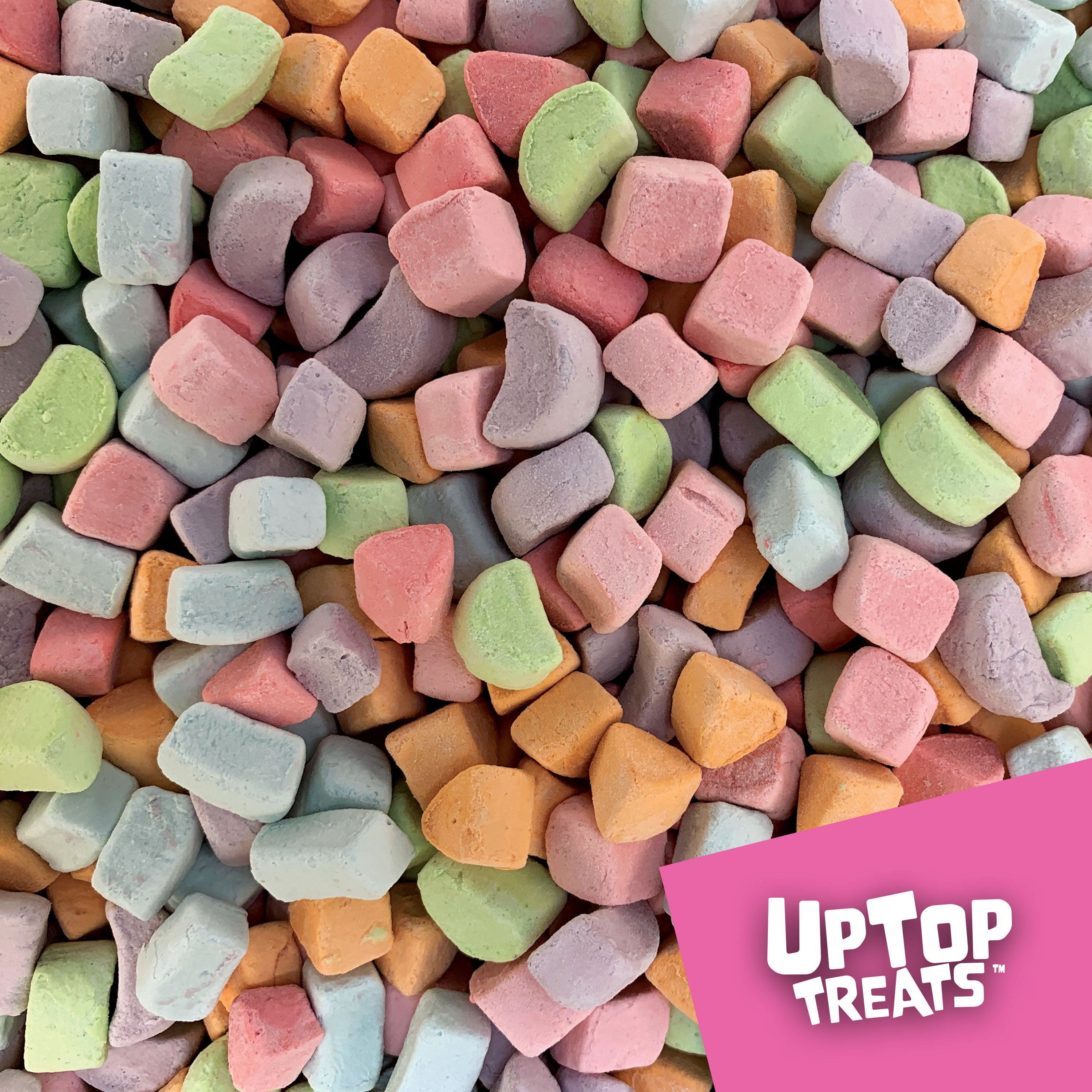 Dehydrated Marshmallow Shapes - Vanilla